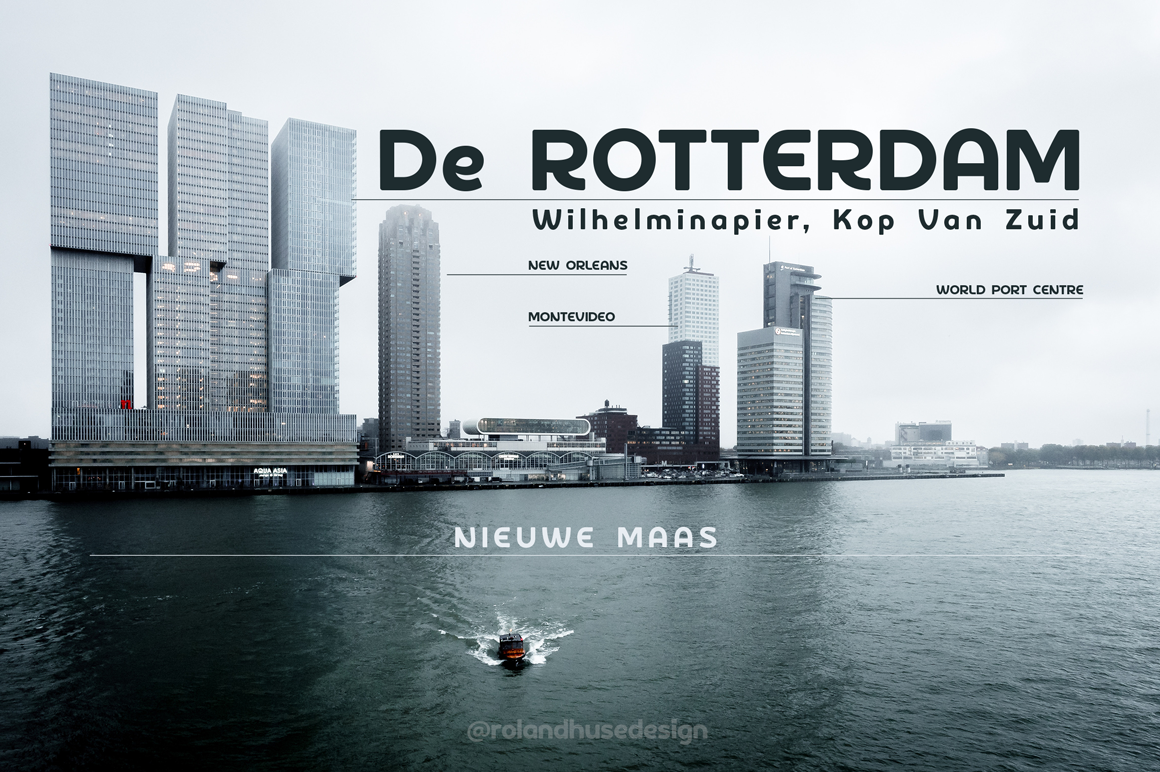 De Rotterdam: A Typeface Forged from Urban Ambition