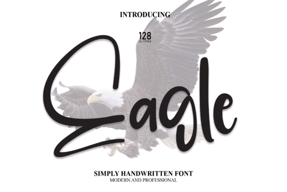 Eagle Font: Crafting Designs with Handwritten Character