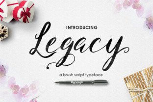Legacy Brush: A Fun and Beautiful Script for Modern Designs