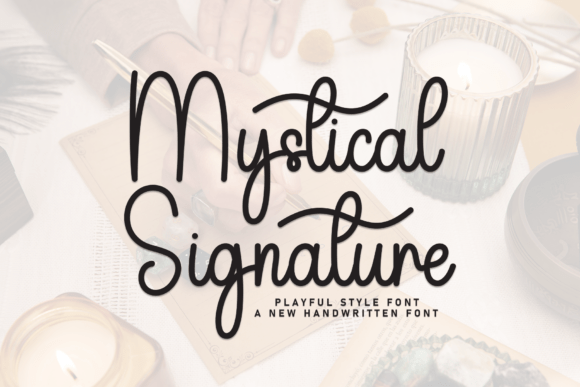 The Artistry of Mystical Signature: A Font That Feels Like You